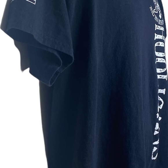 Gildan Men’s Graphic Military T-shirt M Black Hooligan’s 2ND BN 10TH INF REG. - Picture 5 of 11